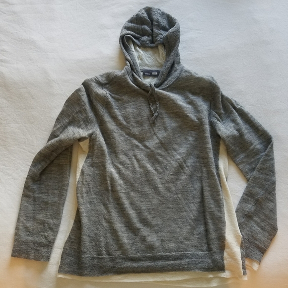 Vince alpaca and wool hoodie sweatshirt - Picture 3 of 5